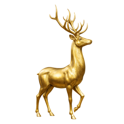 Golden Reindeer