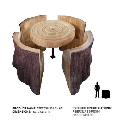 Tree Table and Chair