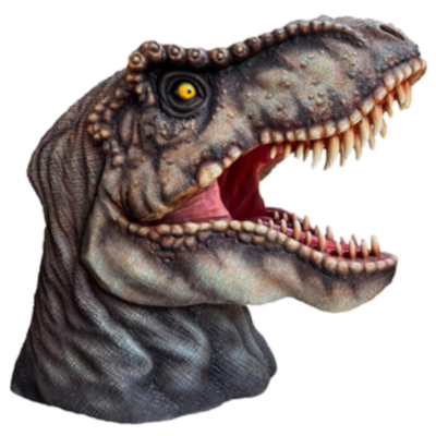 T-rex Head Photo Op