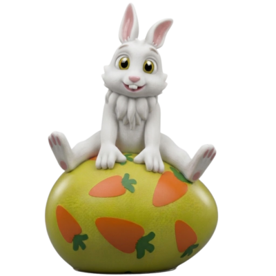 Bunny Sitting on an Egg