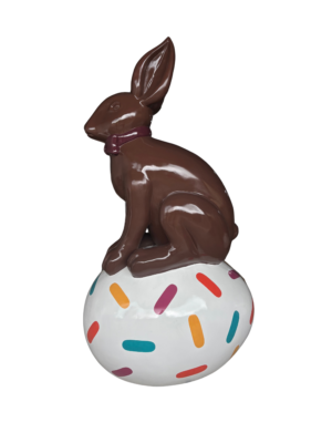 Choco Bunny Sitting on an Egg