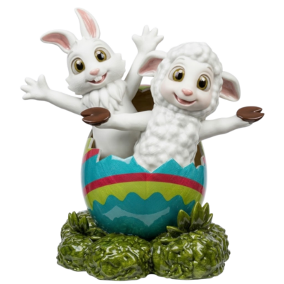 Happy Lamb and Bunny