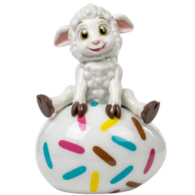 Lamb Sitting on an Egg