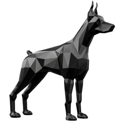 Geometric Doberman