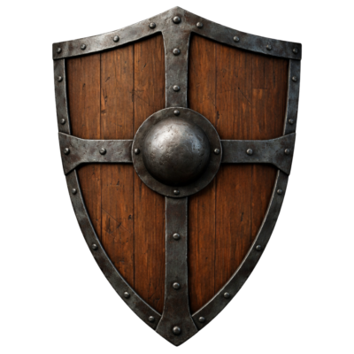 Wooden Buckler Shield