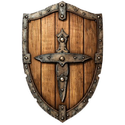 Crested Plank Shield