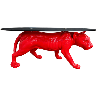 Leopard Center Table