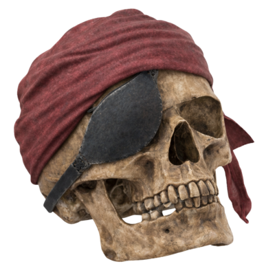 Phanton Pirate Skull