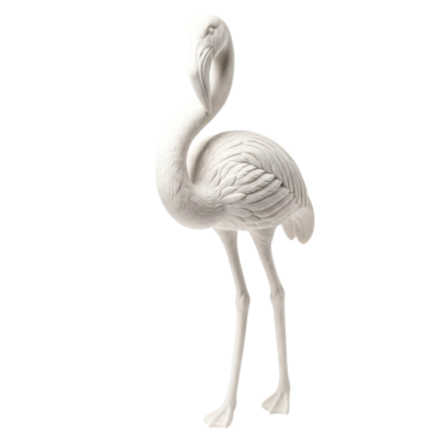 Sand Casted Flamingo