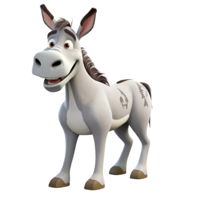 Friendly Stallion Donkey