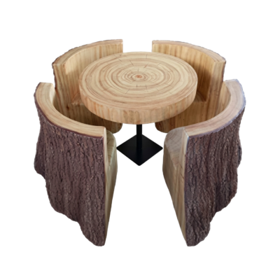 Tree Table and Chairs