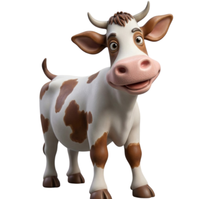 Cheerful Cow